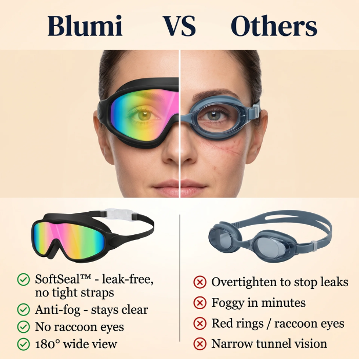 Kids Anti-Fog Swim Goggles